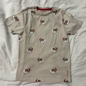 Cactus Boys Tshirt 7 tan Santa Claus Christmas cl